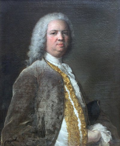 Portrait of the Frankfurt banker Johann Georg Leerse (1691-1762) by Jean Marc Nattier